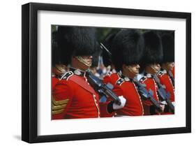 Royal Guard, London, England, United Kingdom of Great Britain-null-Framed Art Print