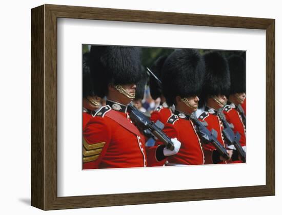 Royal Guard, London, England, United Kingdom of Great Britain-null-Framed Art Print