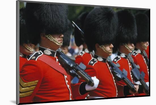 Royal Guard, London, England, United Kingdom of Great Britain-null-Mounted Art Print