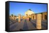 Royal Guard on Duty at Mausoleum of Mohammed V, Rabat, Morocco, North Africa, Africa-Neil Farrin-Framed Stretched Canvas