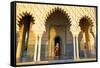 Royal Guard on Duty at Mausoleum of Mohammed V, Rabat, Morocco, North Africa, Africa-Neil Farrin-Framed Stretched Canvas