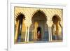 Royal Guard on Duty at Mausoleum of Mohammed V, Rabat, Morocco, North Africa, Africa-Neil Farrin-Framed Photographic Print