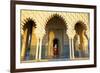 Royal Guard on Duty at Mausoleum of Mohammed V, Rabat, Morocco, North Africa, Africa-Neil Farrin-Framed Photographic Print