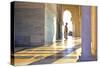 Royal Guard on Duty at Mausoleum of Mohammed V, Rabat, Morocco, North Africa, Africa-Neil Farrin-Stretched Canvas