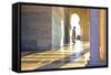 Royal Guard on Duty at Mausoleum of Mohammed V, Rabat, Morocco, North Africa, Africa-Neil Farrin-Framed Stretched Canvas