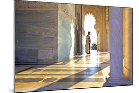 Royal Guard on Duty at Mausoleum of Mohammed V, Rabat, Morocco, North Africa, Africa-Neil Farrin-Mounted Photographic Print