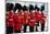 Royal Guards, London, South of England, United Kingdom of Great Britain-null-Mounted Art Print