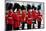 Royal Guards, London, South of England, United Kingdom of Great Britain-null-Mounted Art Print