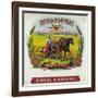 Royal Harvest Brand Cigar Box Label-Lantern Press-Framed Art Print