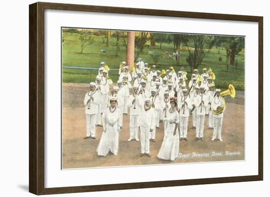 Royal Hawaiian Band, Honolulu, Hawaii-null-Framed Art Print