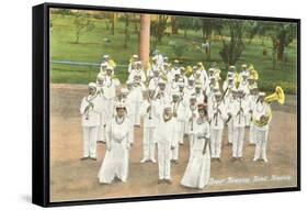 Royal Hawaiian Band, Honolulu, Hawaii-null-Framed Stretched Canvas