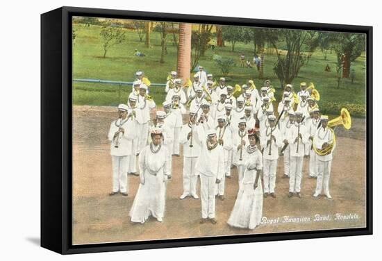 Royal Hawaiian Band, Honolulu, Hawaii-null-Framed Stretched Canvas