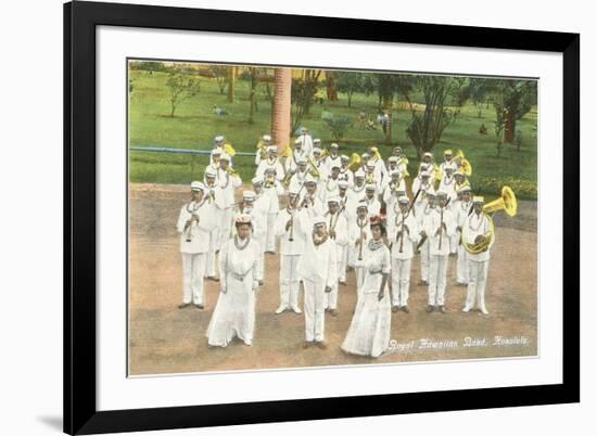 Royal Hawaiian Band, Honolulu, Hawaii-null-Framed Premium Giclee Print