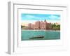 Royal Hawaiian, Honolulu, Hawaii-null-Framed Art Print