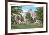 Royal Hawaiian Hotel, Honolulu, Hawaii-null-Framed Premium Giclee Print