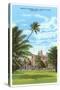 Royal Hawaiian Hotel, Honolulu, Hawaii-null-Stretched Canvas