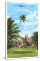 Royal Hawaiian Hotel, Honolulu, Hawaii-null-Stretched Canvas