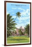 Royal Hawaiian Hotel, Honolulu, Hawaii-null-Framed Art Print