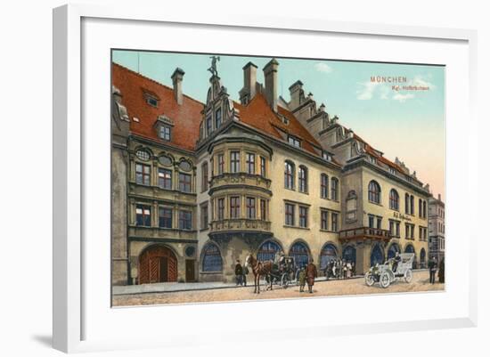 Royal Hofbrauhaus, Munich, Germany-null-Framed Art Print