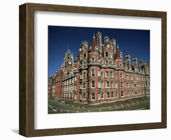 Royal Holloway College, Egham, Surrey, England, United Kingdom-Jean Brooks-Framed Photographic Print