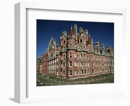 Royal Holloway College, Egham, Surrey, England, United Kingdom-Jean Brooks-Framed Photographic Print