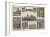 Royal Holloway College, to Be Opened by the Queen on the 30 June-Henry William Brewer-Framed Giclee Print