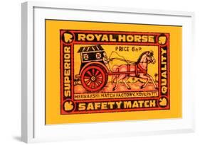 Royal Horse-null-Framed Art Print