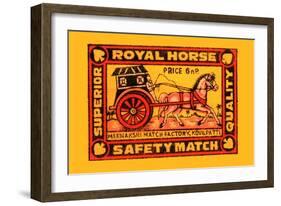 Royal Horse-null-Framed Art Print