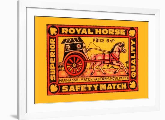 Royal Horse-null-Framed Art Print