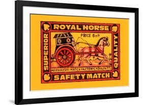 Royal Horse-null-Framed Art Print