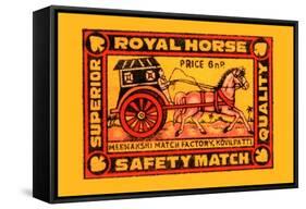 Royal Horse-null-Framed Stretched Canvas