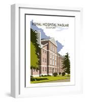 Royal Hospital Haslar - Dave Thompson Contemporary Travel Print-Dave Thompson-Framed Art Print