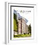 Royal Hospital Haslar - Dave Thompson Contemporary Travel Print-Dave Thompson-Framed Art Print