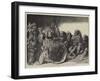 Royal Humility, Washing Beggars' Feet on Maundy Thursday-Sir James Dromgole Linton-Framed Giclee Print