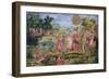 Royal Hunt, from Isfahan, Iran-null-Framed Giclee Print