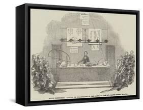 Royal Institution, Lecture on the Rotation of the Earth, by the Reverend Baden Powell, Ma, and Etc-null-Framed Stretched Canvas