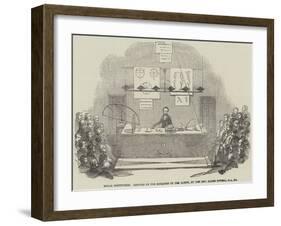 Royal Institution, Lecture on the Rotation of the Earth, by the Reverend Baden Powell, Ma, and Etc-null-Framed Giclee Print