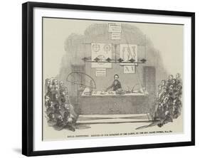 Royal Institution, Lecture on the Rotation of the Earth, by the Reverend Baden Powell, Ma, and Etc-null-Framed Giclee Print