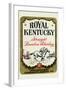 Royal Kentucky Straight Bourbon Whiskey-null-Framed Art Print