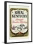 Royal Kentucky Straight Bourbon Whiskey-null-Framed Art Print