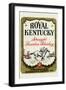 Royal Kentucky Straight Bourbon Whiskey-null-Framed Art Print