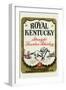 Royal Kentucky Straight Bourbon Whiskey-null-Framed Art Print