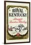 Royal Kentucky Straight Bourbon Whiskey-null-Framed Art Print