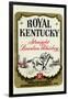 Royal Kentucky Straight Bourbon Whiskey-null-Framed Art Print