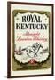 Royal Kentucky Straight Bourbon Whiskey-null-Framed Premium Giclee Print