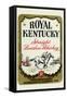 Royal Kentucky Straight Bourbon Whiskey-null-Framed Stretched Canvas