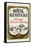 Royal Kentucky Straight Bourbon Whiskey-null-Framed Stretched Canvas