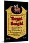 Royal Knight Blended Whiskey-null-Mounted Art Print