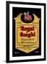 Royal Knight Blended Whiskey-null-Framed Art Print