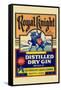 Royal Knight Distilled Dry Gin-null-Framed Stretched Canvas